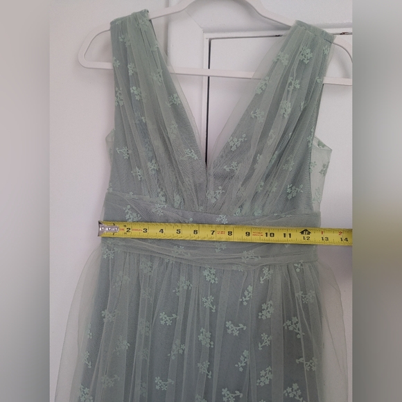 Soieblu Mint Green Floral Maxi Dress - Picture 10 of 11